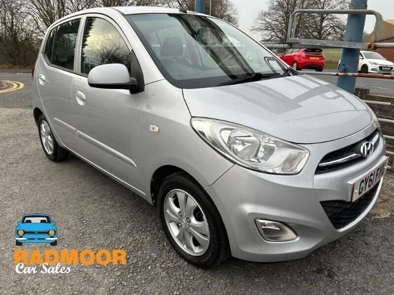 Silver Used 2011 Hyundai i10 Active Hatchback | £5,490 (Fair price) - Image 1/4
