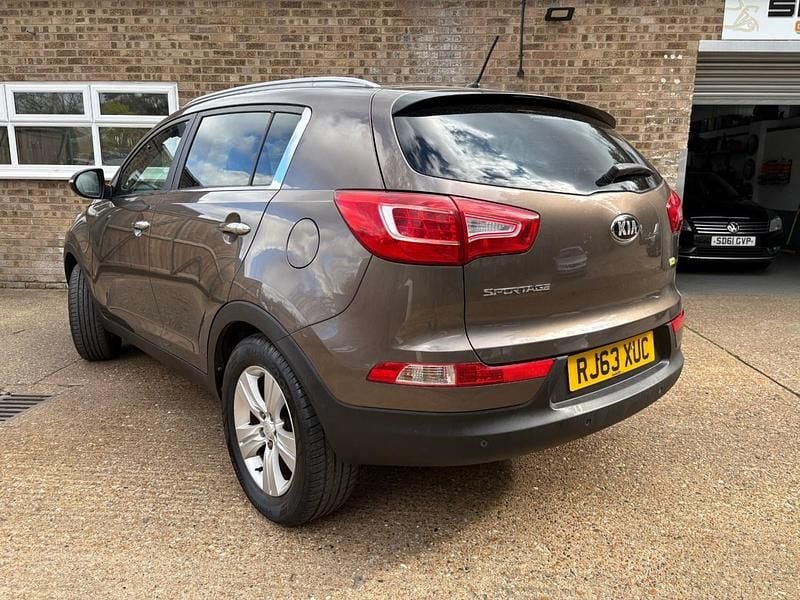 Used Kia Sportage 115 HP (84 kW) 2014 Brown SUV