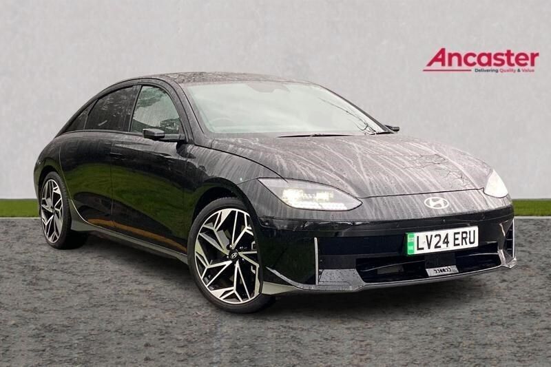 Black Used 2024 Hyundai Ioniq 6 Ultimate Sedan | £28,999 - Image 1/4