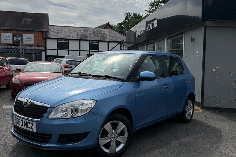 Blue Used 2014 Skoda Fabia SE Hatchback | £4,299 (Super price) - Image 1/1