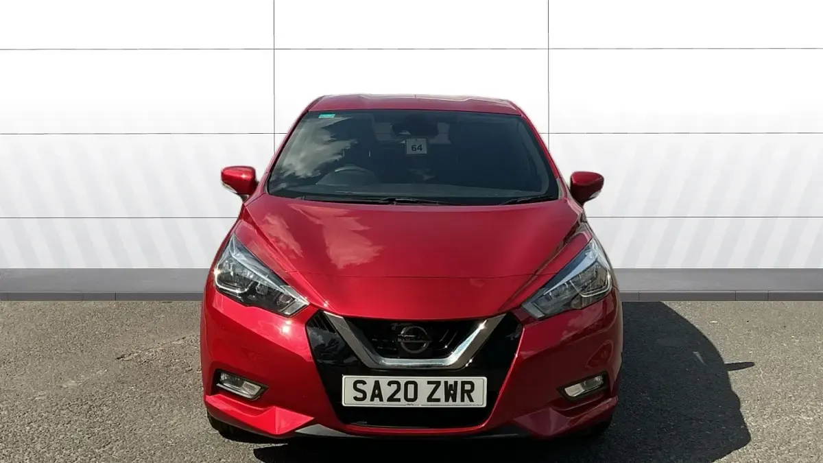 Used Nissan Micra Acenta 101 HP (74 kW) 2020 Red Hatchback