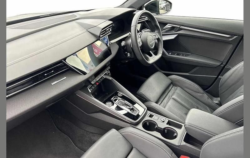 Used Audi A3 Black Edition 150 HP (110 kW) 2024 Daytona grey pearl effect Hatchback