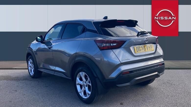 Used Nissan Juke N-Connecta 117 HP (86 kW) 2020 Metallic  gun metallic grey SUV