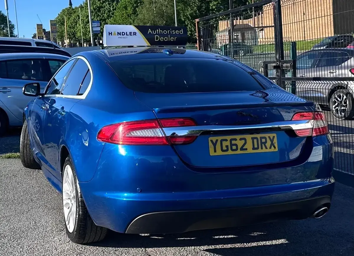 Used Jaguar XF S 2012 Blue Sedan