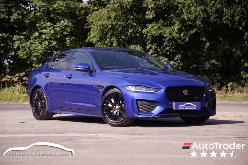 Blue Used 2020 Jaguar XE R-Dynamic Sedan | £16,999 (A bit pricey) - Image 1/4