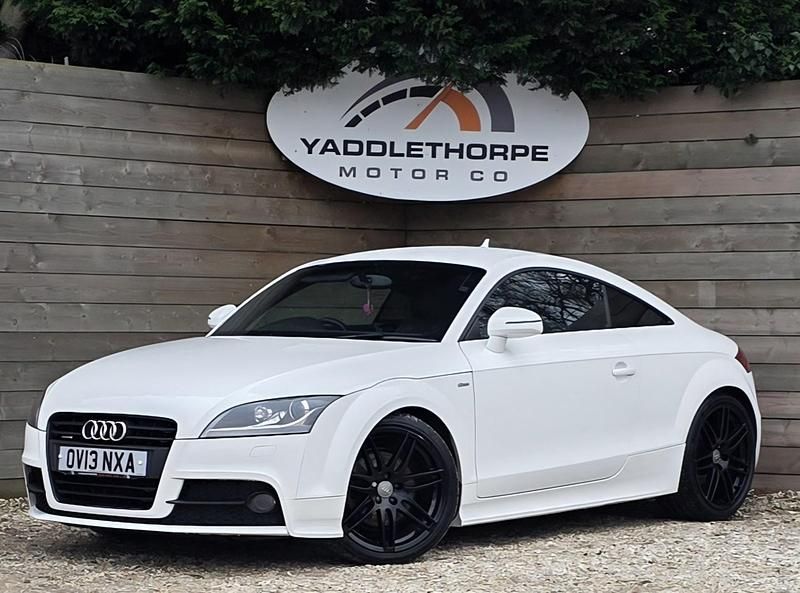 Used Audi TT Black Edition 170 HP (125 kW) 2013 White Coupe