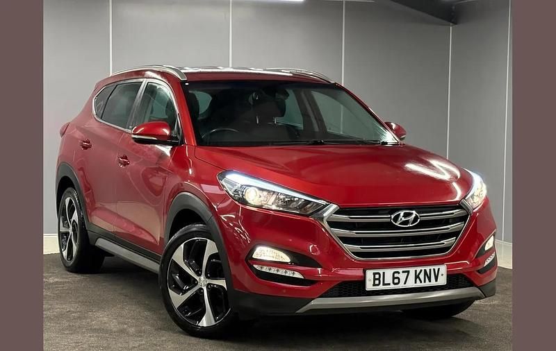 Red Used 2017 Hyundai Tucson Edition SUV | £13,465 (Fair price) - Image 1/4