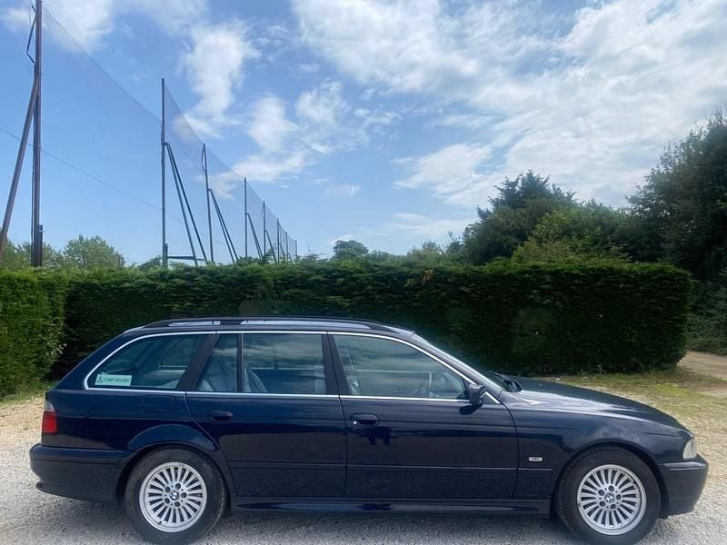 Used BMW 525 2001 Blue Estate