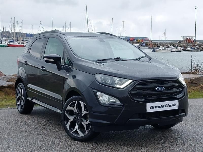 Black Used 2020 Ford Ecosport ST-Line SUV | £10,998 (Fair price) - Image 1/4
