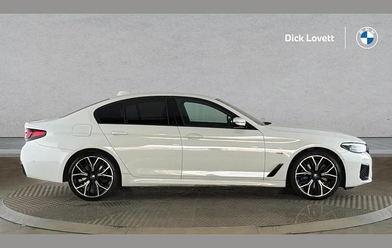 Used BMW 530e M Sport 288 HP (211 kW) 2022 White Sedan