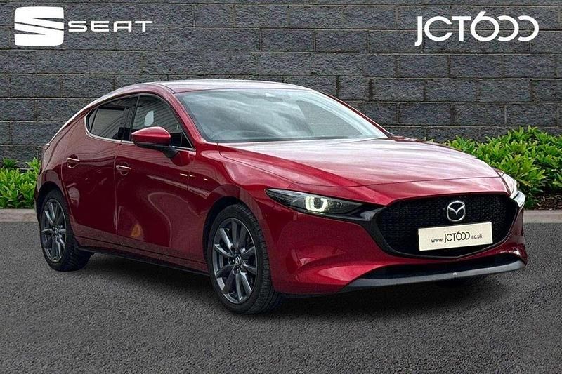 Red Used 2022 Mazda 3 Inclusive Hatchback | £14,500 (Fair price) - Image 1/4