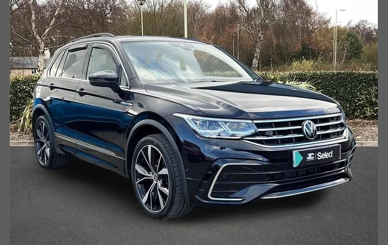 Used VW Tiguan R-line 150 HP (110 kW) 2022 Black SUV