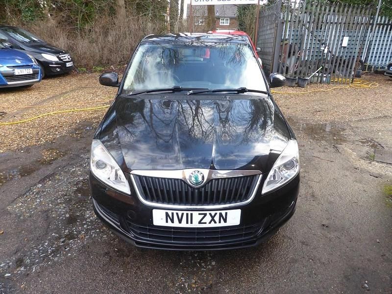 Used Skoda Fabia SE 105 HP (77 kW) 2011 Black Hatchback