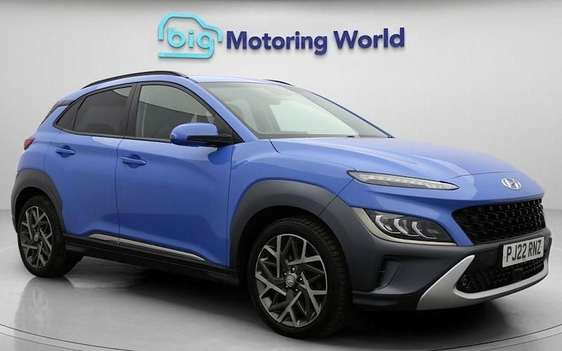 Blue Used 2022 Hyundai Kona Ultimate SUV | £16,800 (Fair price) - Image 1/4