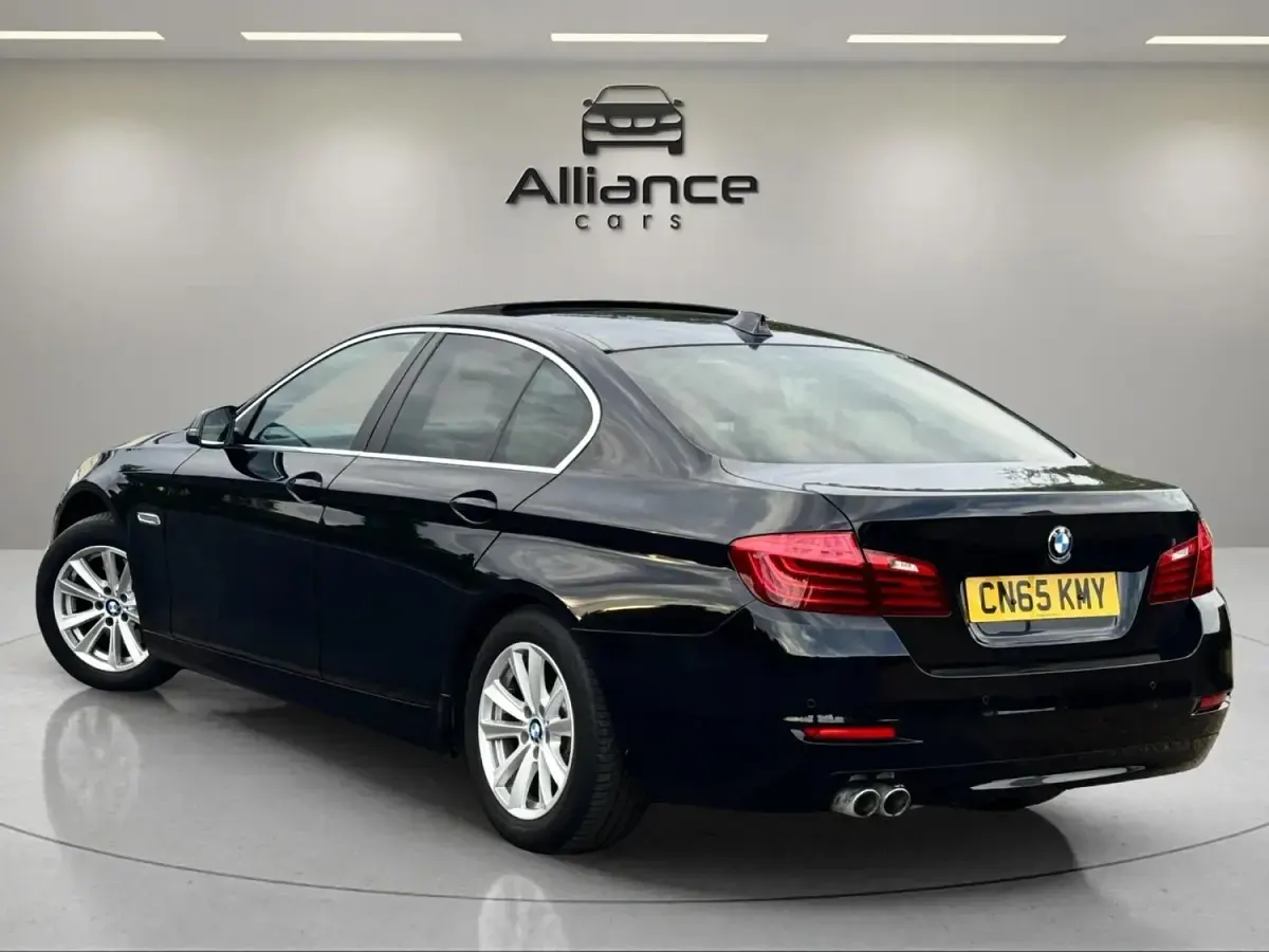 Used BMW 520 Exclusive 190 HP (139 kW) 2015 Black Sedan