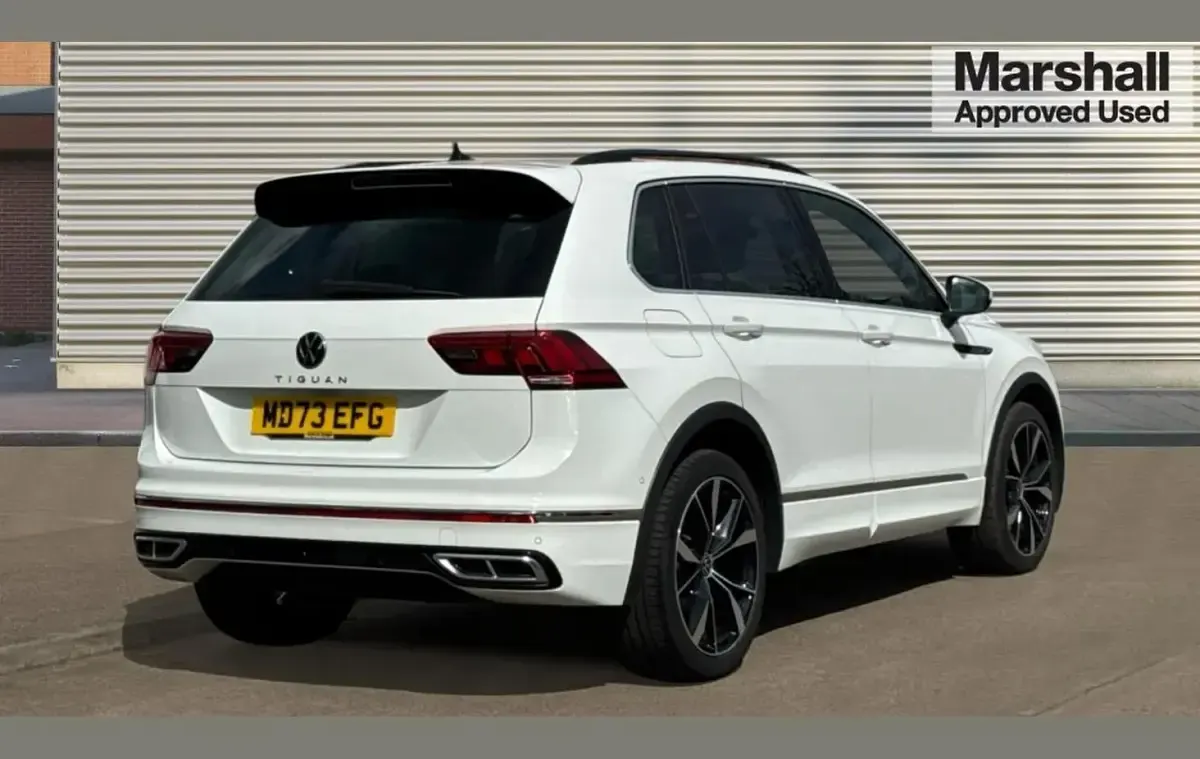 Used VW Tiguan R-line 147 HP (108 kW) 2023 White SUV