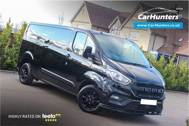 Used Ford Transit Custom Limited 130 HP (95 kW) 2021 Black Van