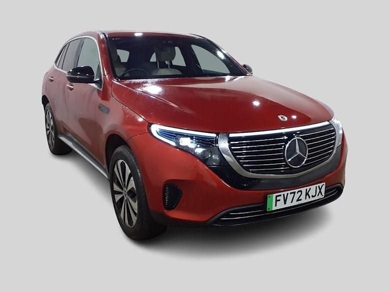 Used Mercedes EQC400 300 kW (408 HP) 2022 Red SUV