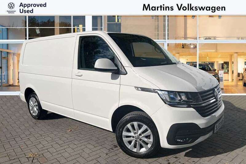 White Used 2023 VW T6.1 Highline Van | £39,594 (Fair price) - Image 1/4