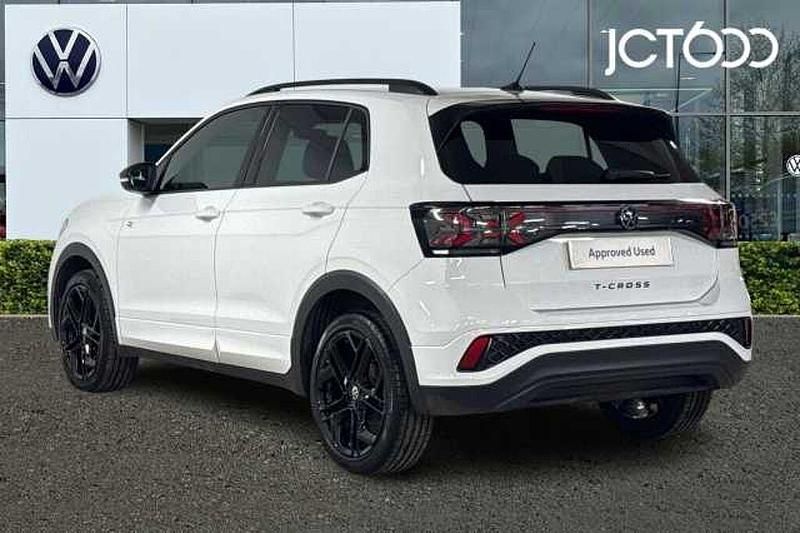 Used VW T-Cross Black Edition 115 HP (84 kW) 2025 White SUV