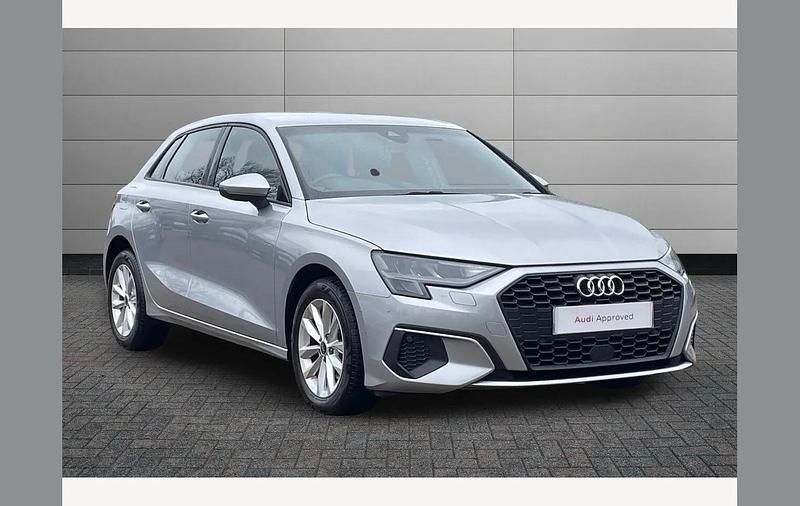 Used Audi A3 Design 110 HP (80 kW) 2022 Floret silver Hatchback