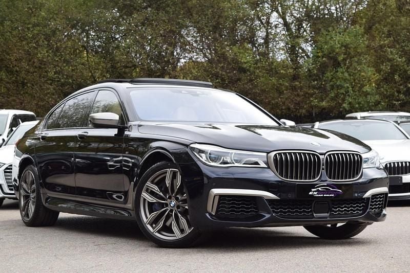Used BMW M760 M Sport 2019 Metallic blue Sedan