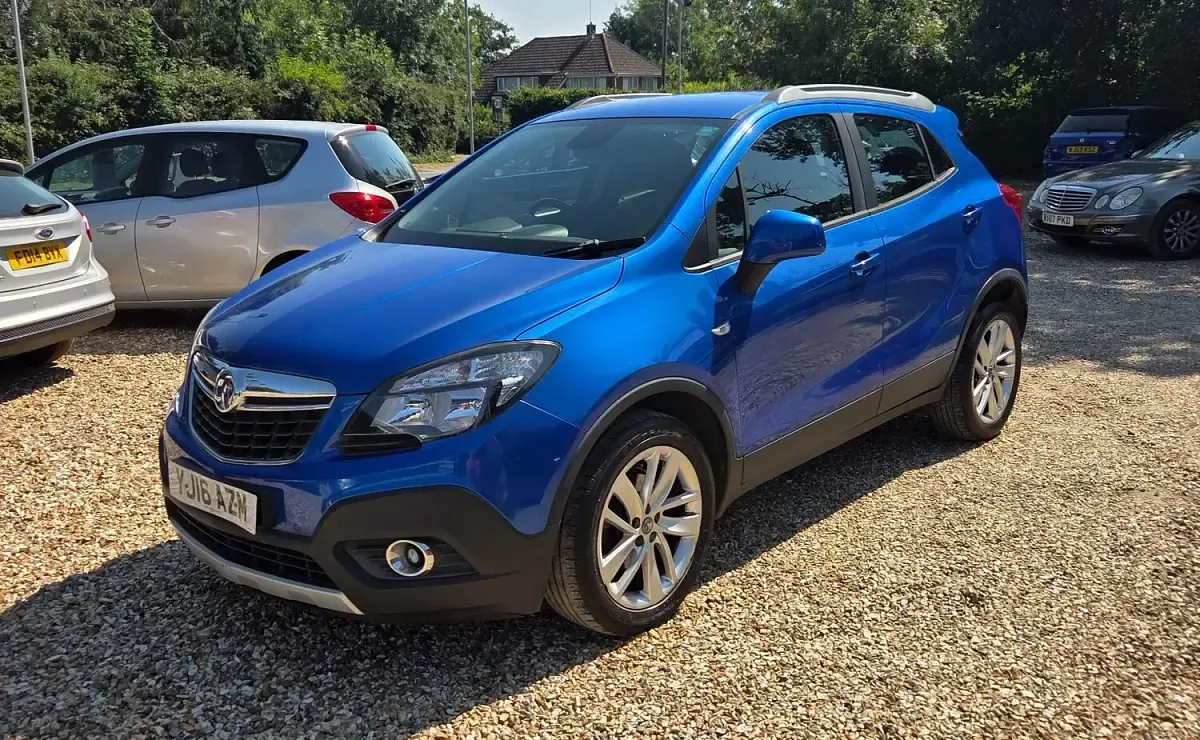 Used Vauxhall Mokka 115 HP (84 kW) 2016 Blue SUV