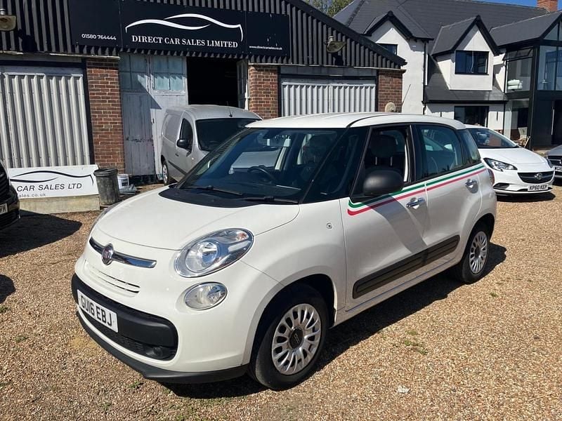 White Used 2016 Fiat 500L Pop MPV | £4,995 (Good price) - Image 1/4