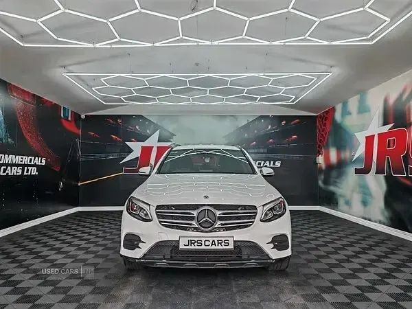 Used Mercedes GLC220 AMG line 2017 White Estate