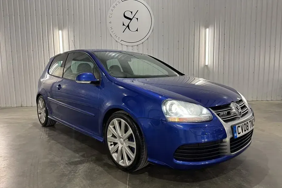 Used VW Golf VI R 2008 Blue Hatchback