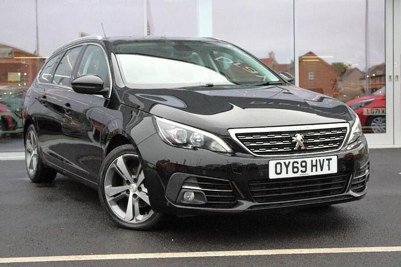 Black Used 2019 Peugeot 308 Allure Estate | £9,880 (Fair price) - Image 1/3