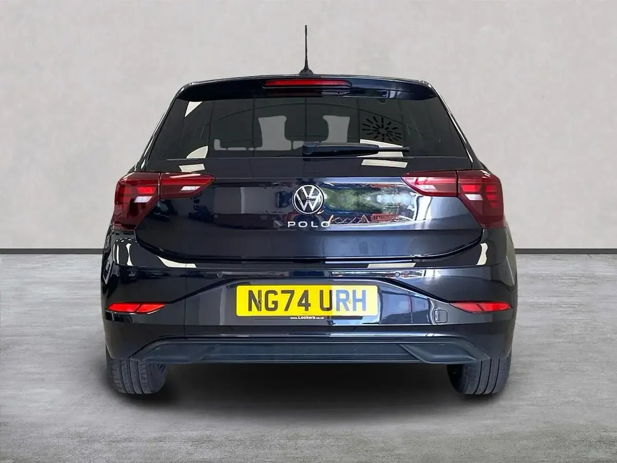Used VW Polo Match 95 HP (69 kW) 2025 Black Hatchback
