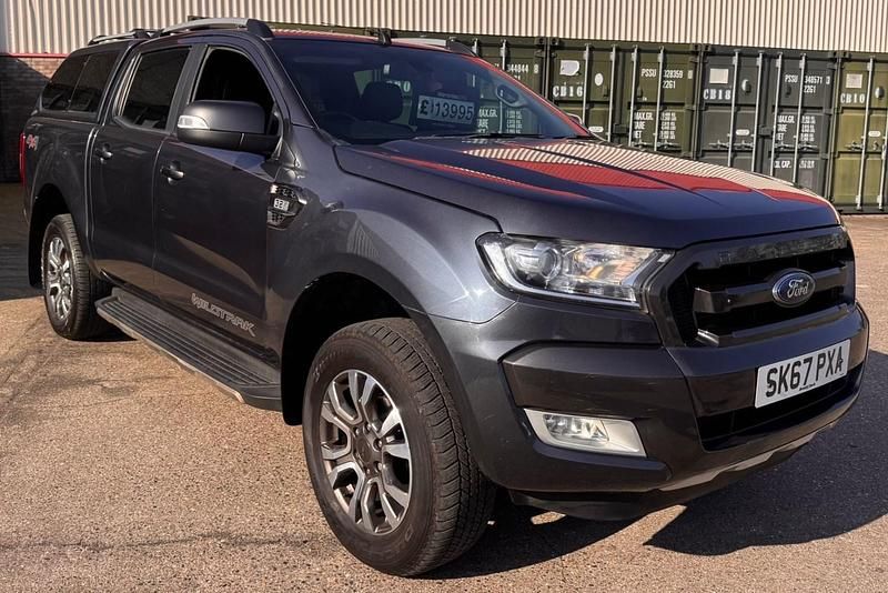 Used Ford Ranger Wildtrack 200 HP (147 kW) 2017 Grey Pickup