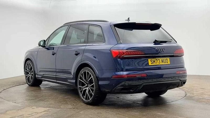 Used Audi Q7 S-Line 2023 Blue SUV