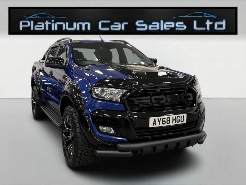 Used Ford Ranger Wildtrack 200 HP (147 kW) 2018 Blue Pickup