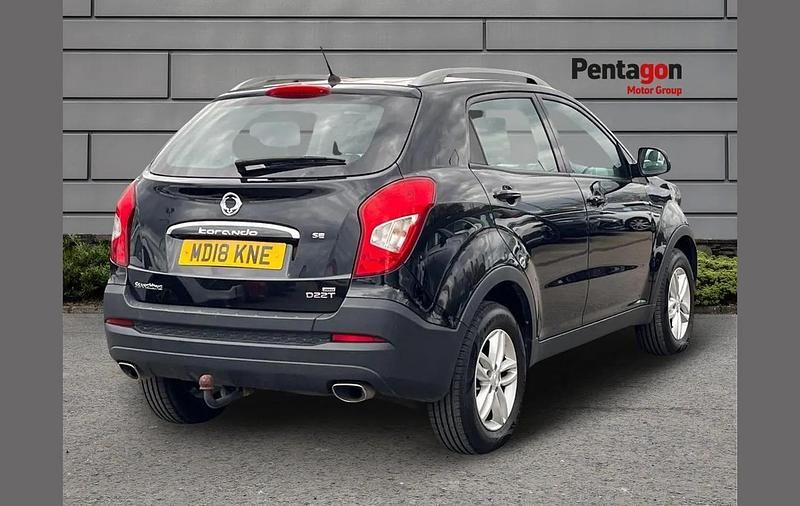 Used SsangYong Korando 178 HP (130 kW) 2018 Black SUV