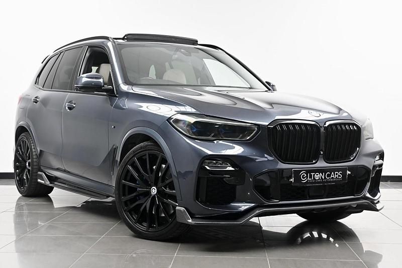 Grey Used 2019 BMW X5 M Sport SUV | £42,990 (Expensive) - Image 1/4
