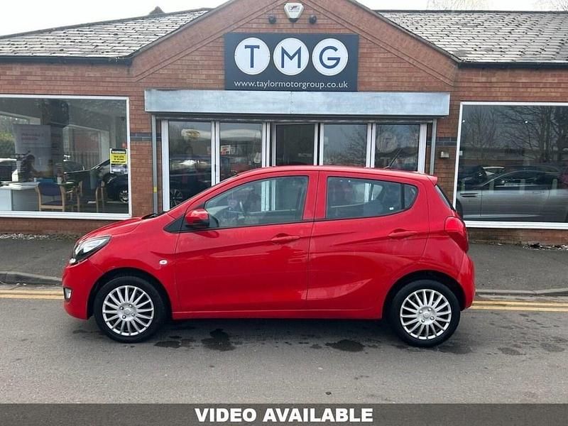 Red Used 2017 Vauxhall Viva Hatchback | £4,995 (Fair price) - Image 1/4