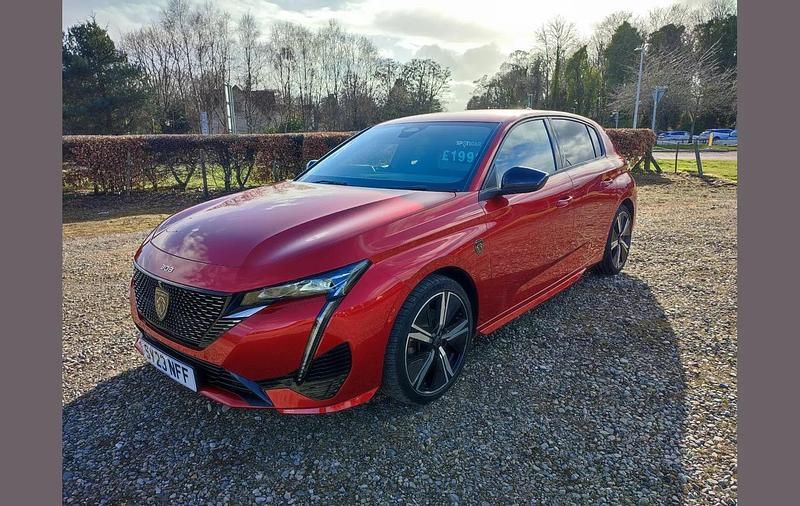 Used Peugeot 308 GTi 130 HP (95 kW) 2023 Red Hatchback