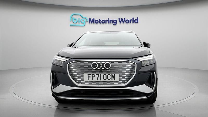 Used Audi Q4 e-tron S-Line 216 kW (295 HP) 2021 Black SUV
