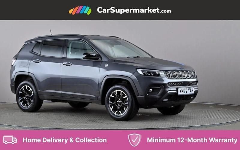 Grey Used 2023 Jeep Compass Trailhawk SUV | £15,397 (Good price) - Image 1/4