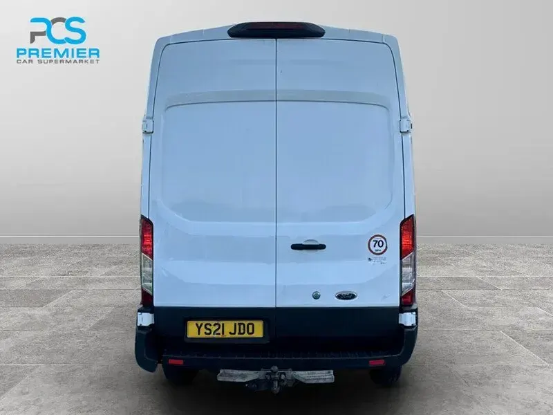 Used Ford Transit 130 HP (95 kW) 2021 White Van