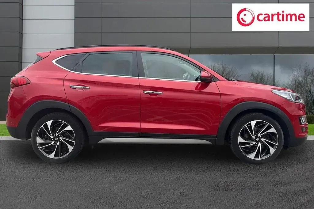 Used Hyundai Tucson Premium SE 177 HP (130 kW) 2019 Red SUV