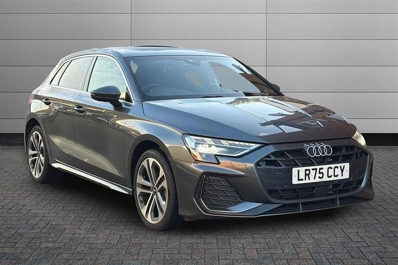 Grey Used 2025 Audi A3 e-tron S-Line Hatchback | £30,500 (Good price) - Image 1/4