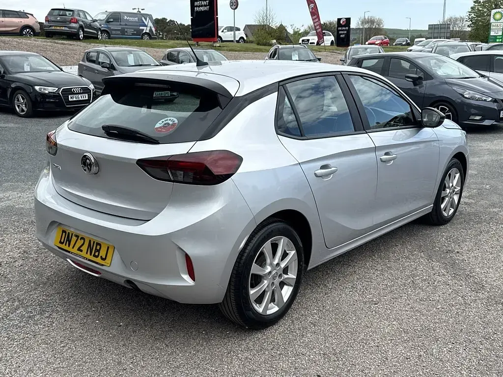 Used Vauxhall Corsa Design Edition 2022 Crystal silver Hatchback