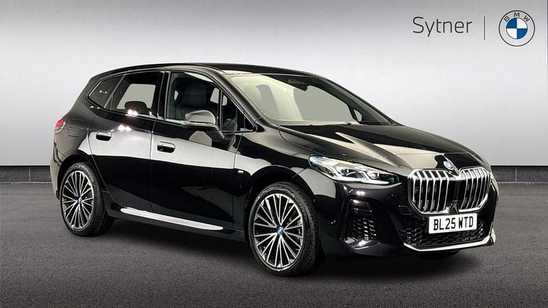 Black Used 2025 BMW 230e Active Tourer M Sport MPV | £41,000 - Image 1/4