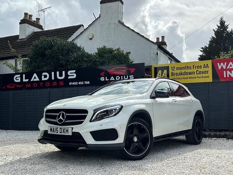 Used Mercedes GLA200 AMG line 136 HP (100 kW) 2015 White SUV