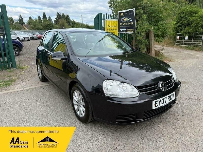 Black Used 2007 VW Golf V Match Hatchback | £1,995 (Fair price) - Image 1/4