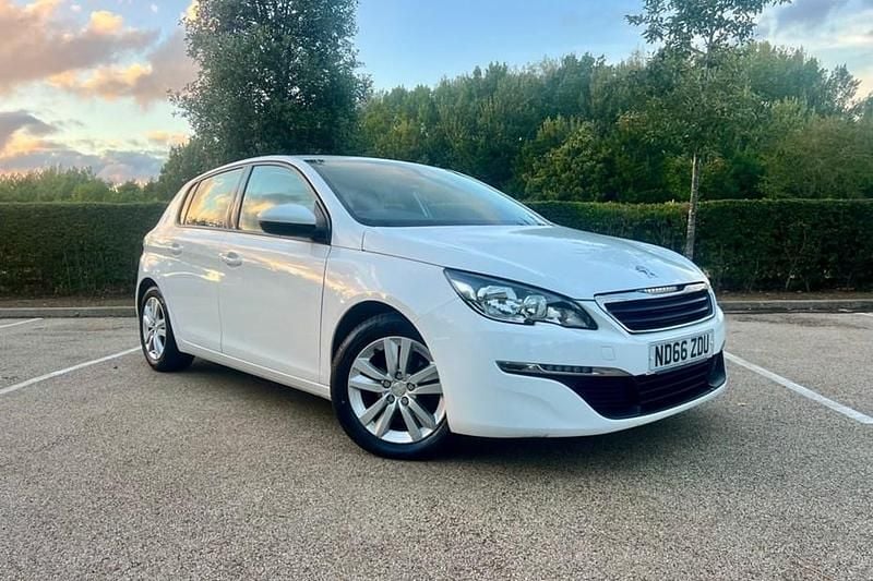 White Used 2017 Peugeot 308 Active Hatchback | £4,250 (Good price) - Image 1/1
