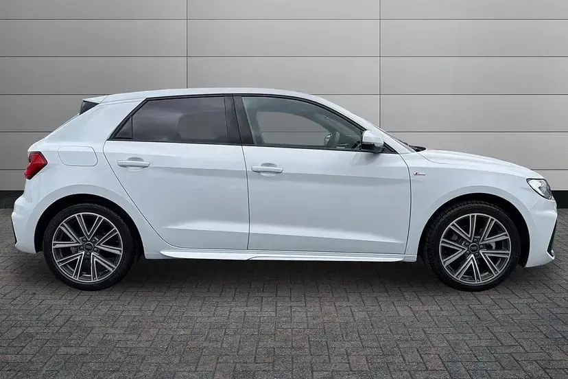 New Audi A1 Sportback S-Line 114 HP (83 kW) 2025 Glacier white Hatchback
